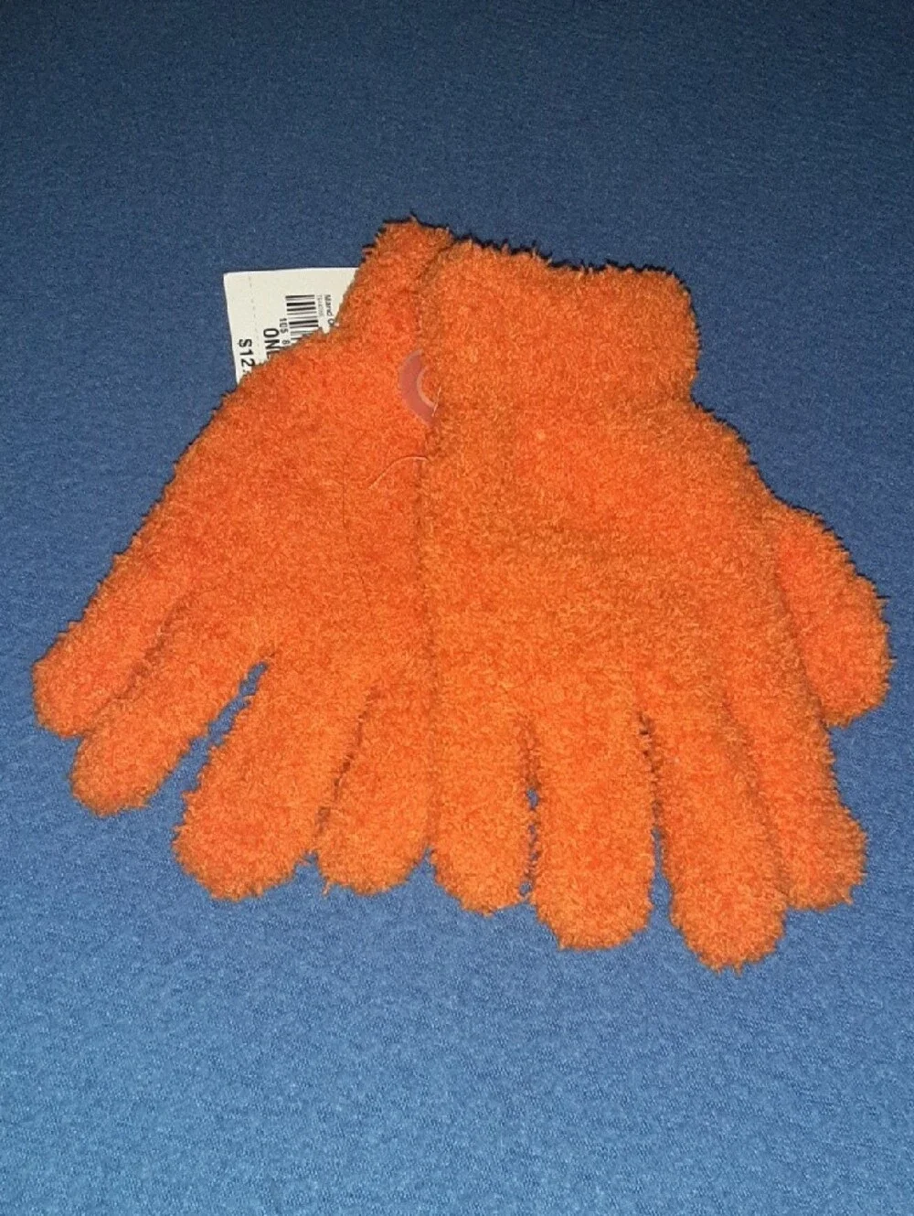 St. John's Bay Orange Fluffy Gloves